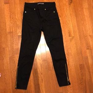 Express High rise ankle jeggings